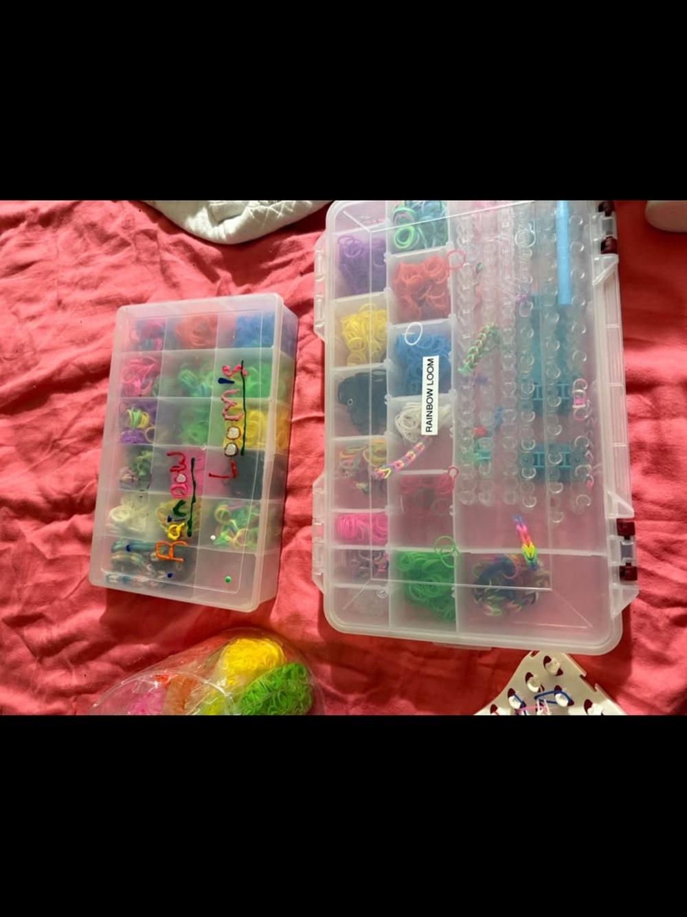 Rainbow Loom Kit with Multicolor Rubber Bands